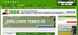 Challenge Tennis : Unibet et l'US Open