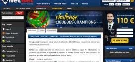 Netbet : Challenge Ligue des Champions