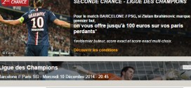 PMU : Seconde Chance PSG FCB